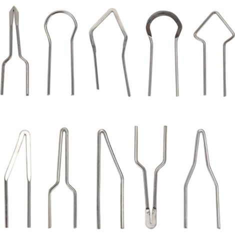 Jeu de pointes de fil de soudage de 1mm de diamètre, stylo pyrogravure à bois, accessoire de Machine, 10 pièces