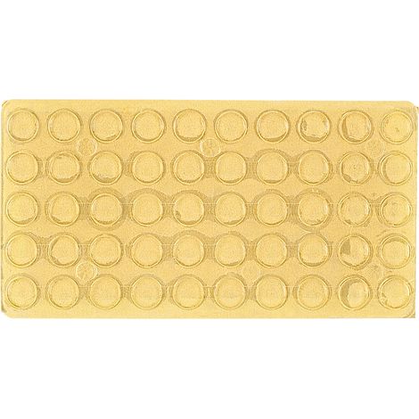 Hettich Möbel-Türanschlagsdämpfer, selbstklebend, 72120, Kunststoff transparent (1/3)