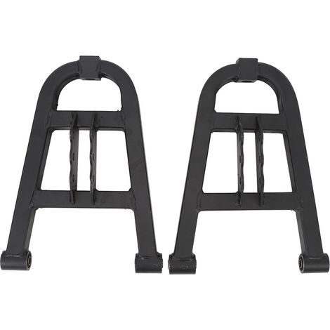 Paire de bras oscillants de suspension avant de 10 mm, kit de bras oscillant inférieur pour kart quad 100cc, 150cc et 200cc. (1/5)