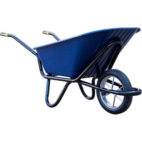 OUTILS PERRIN Brouette 120 L roue pleine - charge 320 kg PEHD renforcé