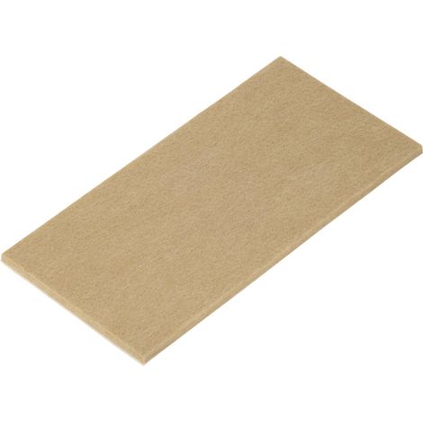 Suki Parkettgleiter BIGDUO, selbstklebend, 200 x 100 x 5 mm, beige K1