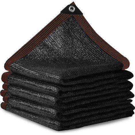 Filet D'Ombrage, 90% Renforce ÉPaissir Voile Ombrage, Voile d'ombrage pour Serre/Jardin/Pergola/Patio Lawn/Carport (3 x 4 m) (1/5)