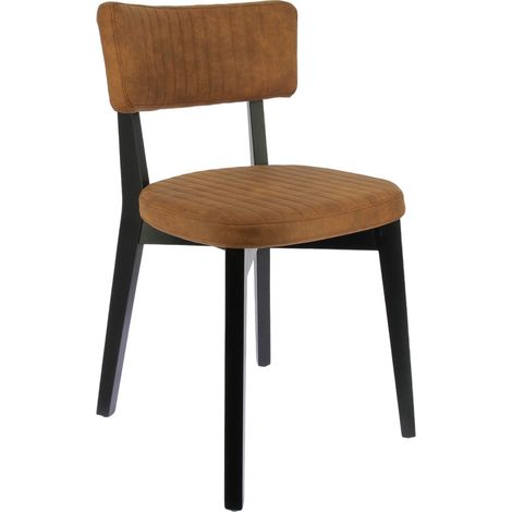 Chaise MILANE en suedine style moderne pour intérieur (1/5)
