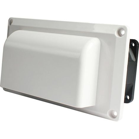 12V Caravane Camping-car Remorque Aération Latérale Bouche d'Air Extracteur Ventilateur RV Modification Blanc (1/5)