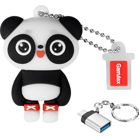 Lecteur flash USB 3.0 en silicone étanche haute vitesse USB 3.0 avec adaptateur OTG de type C (1/5)