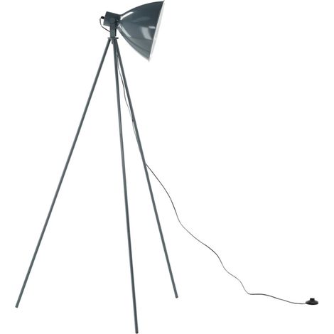 Lampadaire Trépied "Tiv" 140cm Bleu