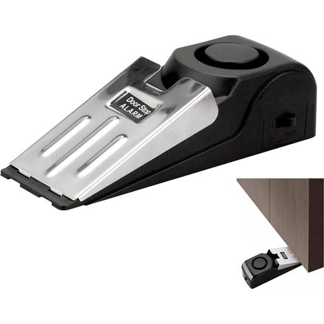 Alarme Porte 120dB Sécurité Porte d'Entrée Bloque Porte Avec Alarme - Blocage de Porte avec Alarme Dissuasive et Facile à Installer (1/5)