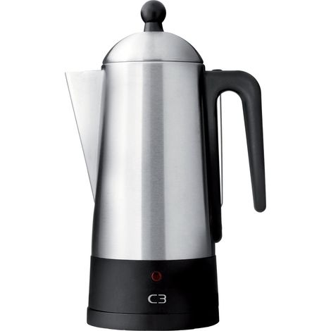 C3 Design Eco Kaffee-Filterkanne Edelstahl 10 Tassen