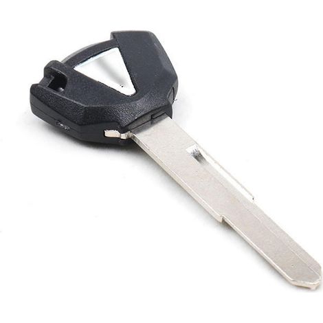 1 clé vierge à lame non taillée pour moto Kawasaki ZX-6R, compatible avec le contacteur de scooter. (1/5)