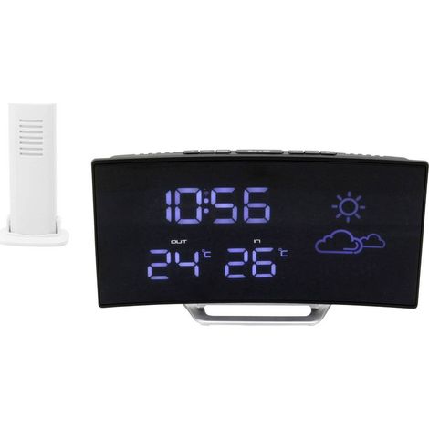 Radiosveglia con stazione meteo