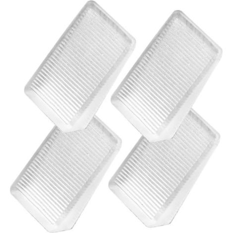 Lot de 4 cales de nivellement en caoutchouc pour meubles, pieds (1/5)