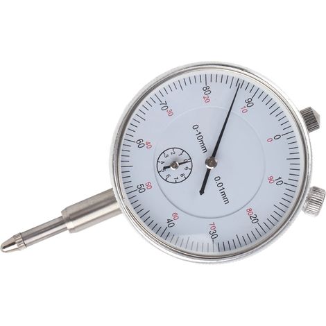 Jauge de mesure à cadran 0-10mm, précision 0.01mm, en alliage d'aluminium, outil de mesure manuel industriel (1/5)