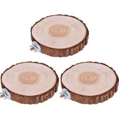 Juego de 3 soportes para plataformas de loros, juguete accesorio, plataforma para hámsteres, estación de tablero, soporte para plataforma, soporte para plataforma de percha (1/5)