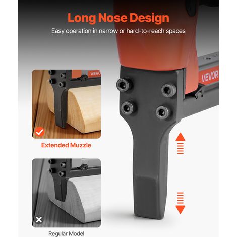 Agrafeuse Pneumatique Long Bec - Calibre 21 Compatible avec (1/5)