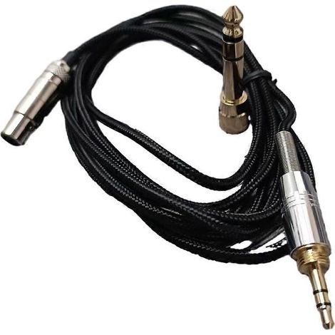 Câble polyvalent 3,5 mm vers XLR 3 broches pour casques Q701/K712/K702/K240 (200 cm) (1/4)