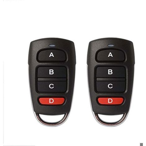 telecommande 433mhz Universelle Portail, telecommande portail universelle, Duplicateur sans Fil clonage 433,92 MHz(2PCS)- (1/5)