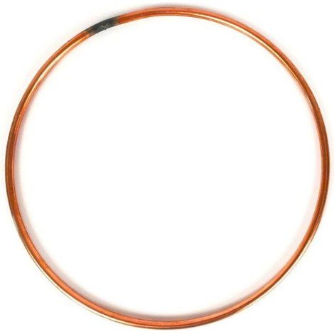 Graine Créative - Armature abat-jour cercle cuivré Diamètre 15 cm