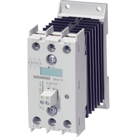 Siemens 3RF2410-1AC45 Halbleiterschütz Nullspannungsschaltend 3 Schließer 10 A 1 St. (1/5)