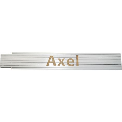 Zollstock Axel 2 m weiß Zollstock