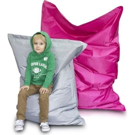 Bardusch - Pouf grande per bambini, cuscino 140x100 cm, giallo