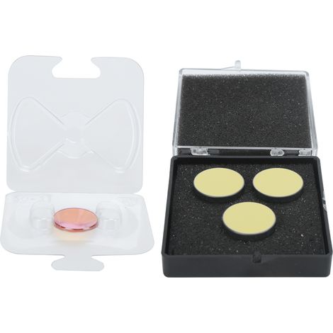Kit 3 pièces lentilles laser + 1 miroir réfléchissant 20mm + lentille focalisante 20-2050.8 pour machine de gravure (1/5)