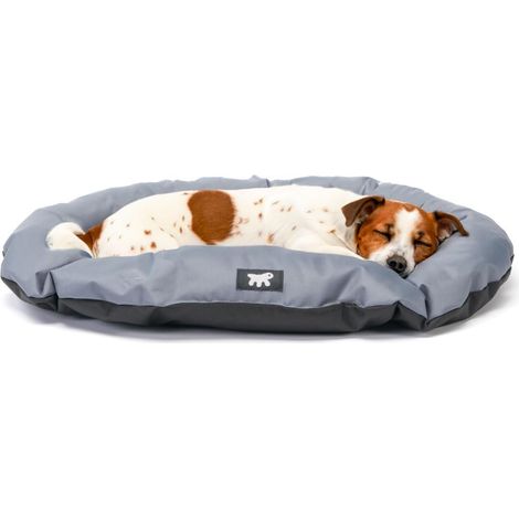 Panier Chien, Coussin pour Chats, Tapis Chien Imperméable Anti-Rayures idéal pour Niches et Voitures, Lavable 65 x 42 x 3 cm. Gris (1/5)