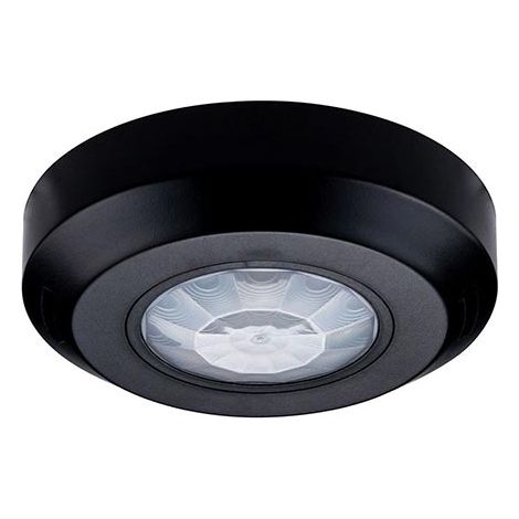 V-TAC VT-8091 Sensore di movimento da soffitto a infrarossi IR + crepuscolare 360° colore nero IP20 - sku 6607