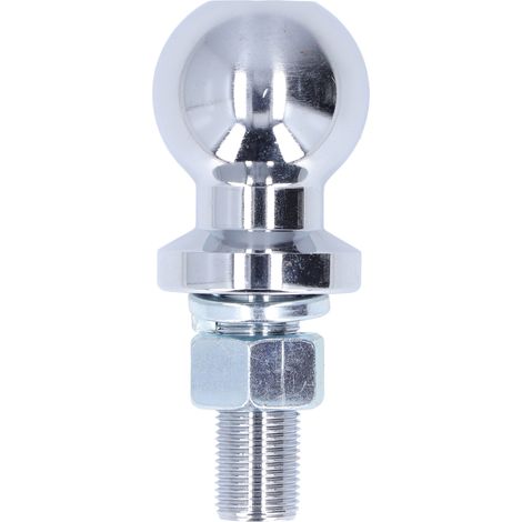 Boule d'attelage 47,6mm/1,87in remorque connecteur crochet tracteur 2000lbs acier forgé massif universel pour quad kart camping-car (1/5)