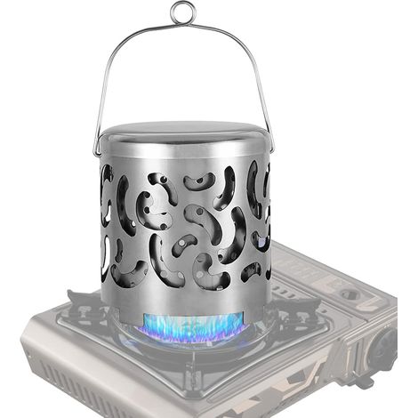Camping Gas Heater, Portable Gas Heater, Motorhome Gas Heater, Gas Stove Heater Adapter, Tent Heater, Gas Booster Heater for Outdoor Hiking (1/5)