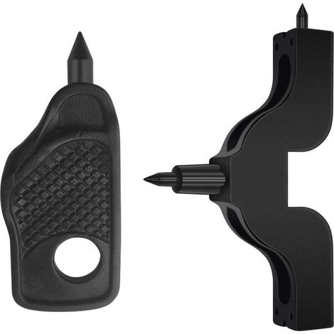 Enowelir Accessoires Tuyau d'Arrosage d'Égouttement Tuyau 10 Pièces, Outils Perforation Trou Tuyau 3-4mm, Mini Poinçon Tuyau d'Eau 5 Pièces Poinçon Tube Tête De Taureau, d'Arrosage Fournitures Jardin (1/4)