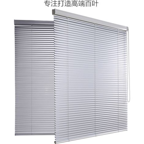 Thickened high-polymer PVC Venetian blinds for bathrooms, offices, liftable, flame-retardant, and light-blocking (1/5)