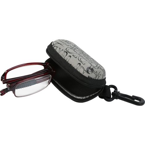 Lunettes de lecture pliantes légères pour presbytes, anti-fatigue (Rouge +2.0) (1/5)