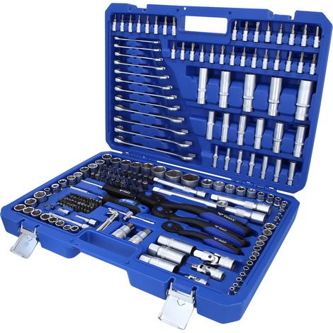 Brilliant Tools Steckschlüssel-Satz, 216-tlg., 1/4, 3/8, 1/2 (1/5)