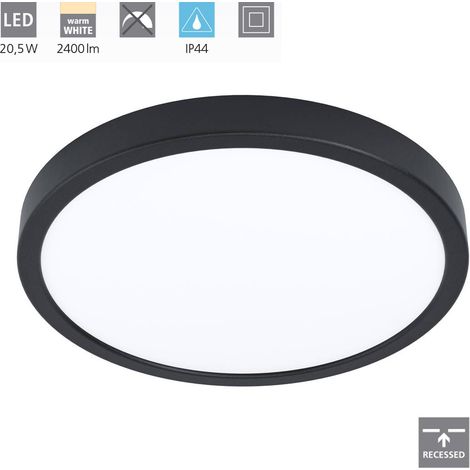 plafoniera led "fueva"nera d28 cm, 2300 lm (1/5)
