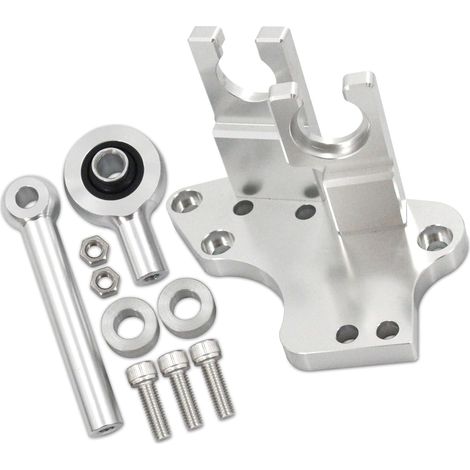 Le support de câble d'engrenage en aluminium léger offre une excellente réduction de la chaleur pour l'alignement manuel du câble de transmission manuelle des boîtes de vitesses (1/5)