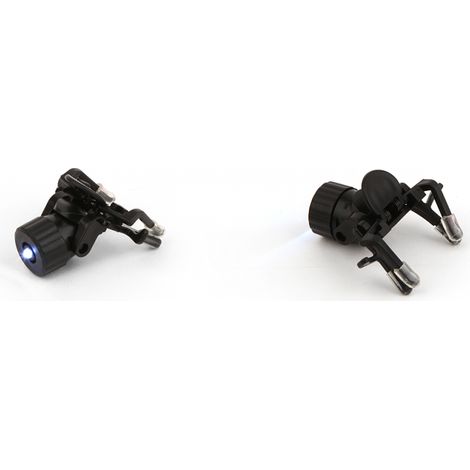 Lampe projecteur clipsable LED Kikkerland Noir (1/3)