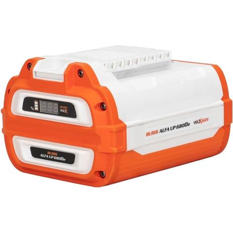 Batterie RURIS ALFA UP 6800e VoltX - 60V 8Ah 480Wh - Cellules 21700 - Autonomie Record +30% - Écran Digital - Nécessite Chargeur RURIS 64e - Compatible VoltX (1/5)