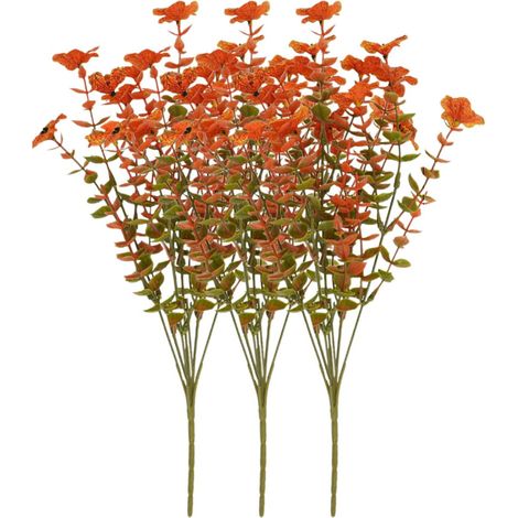 Ein Strauß UV-beständiger künstlicher Herbstblumen, geeignet für die Außendekoration und auch perfekt für Thanksgiving- und Herbstthemen. (1/5)