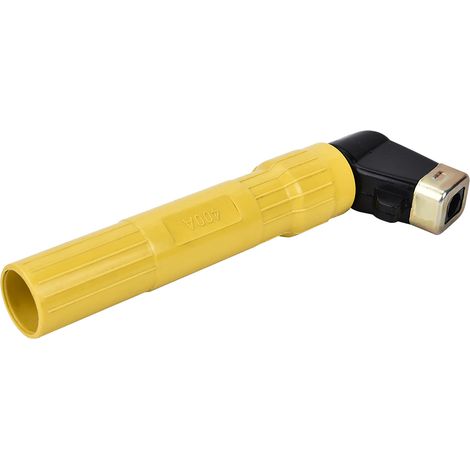Porte-électrode, outil de soudage, pince pour électrode de soudage à l'arc 400 A (jaune) (1/5)