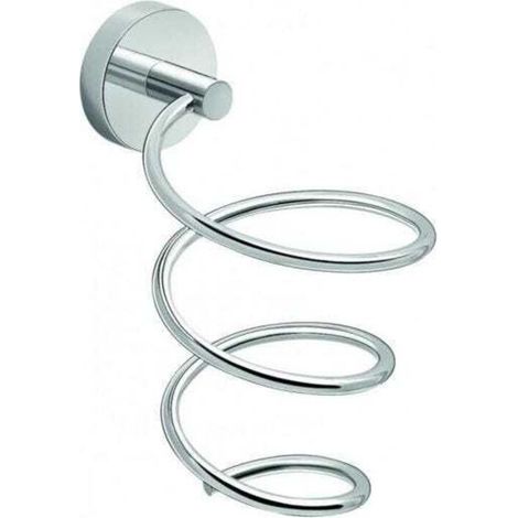 Sparta Spiral-Haarhalter für die Wand, 9,5 x 17 cm - Sparta Spiral-Haarhalter für die Wand, 9,5 x 17 cm