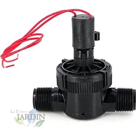 Electroválvula de riego 24V Toro 1'' tapa roscada PVC Rosca Macho Funciona con programadores de riego eléctricos (1/2)