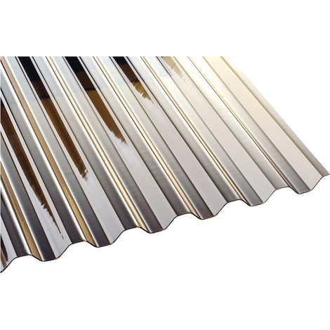 Novaklar Spundwand 1,2 mm 1092 x 7000 mm, bronze
