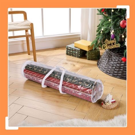 Sacchetti portaoggetti trasparenti per carta da regalo confezione da 2
