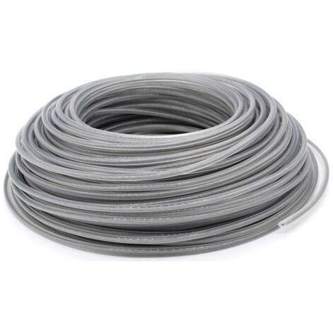 Universal trimmer line for lawn mower, 3mm steel wire, heavy duty steel wire for trimmer head brush cutter. (1/4)