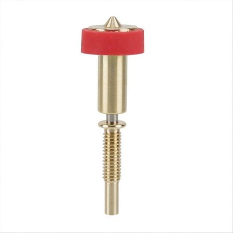 Für Hotend-Extruder-Drucker, integrierte Düsen, Messing 0,4 mm ()