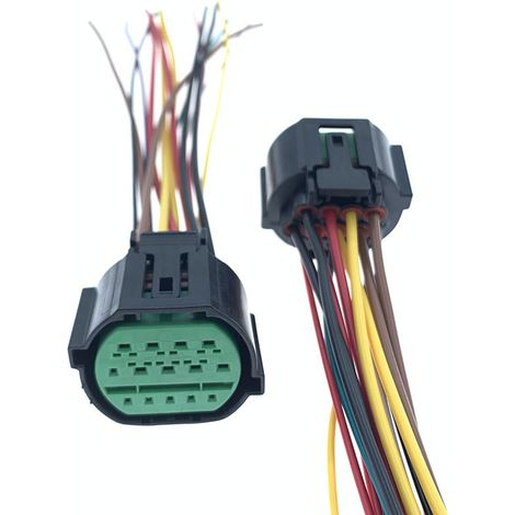 Compatible with Kia K2, K5, KX5, Hyundai IX35, and Reina new headlight assembly wiring harness connectors (1/4)
