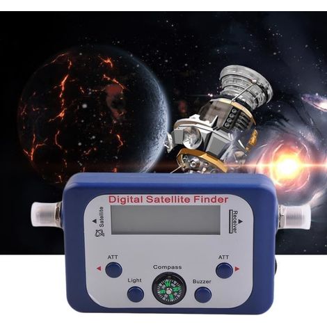 Détecteur localisateur signal satellite numérique pointeur satellite (1/4)