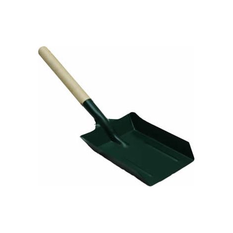 PALA DE CARBONO CON MANGO DE MADERA, GRANDE - L-09 2