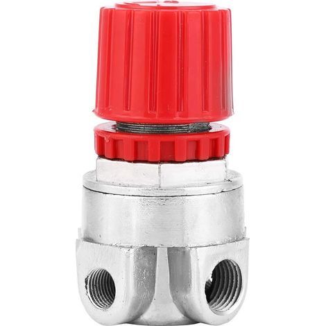 1 Valve en acier 4 trous régulateur pression compresseur air piston haute précision compact (1/5)