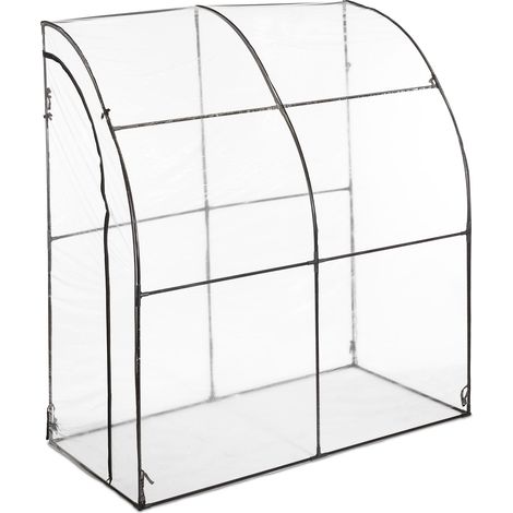 Serra da giardino praticabile per pomodori e cetrioli 200 x 100 x 200 cm facile accesso ambiente caldo in PVC traslucido 130011936